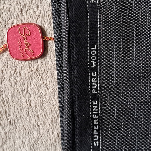 Lot of 7 pieces of wool/superfine wool material - Picture 5 of 15